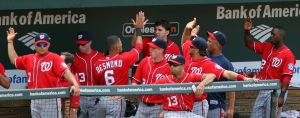The Nationals team can be celebrating if Harper has his coming out party.
